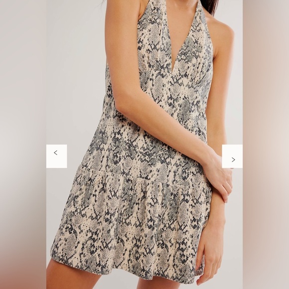 NWT Free People Cecil Mini Dress women’s size L - Picture 4 of 10